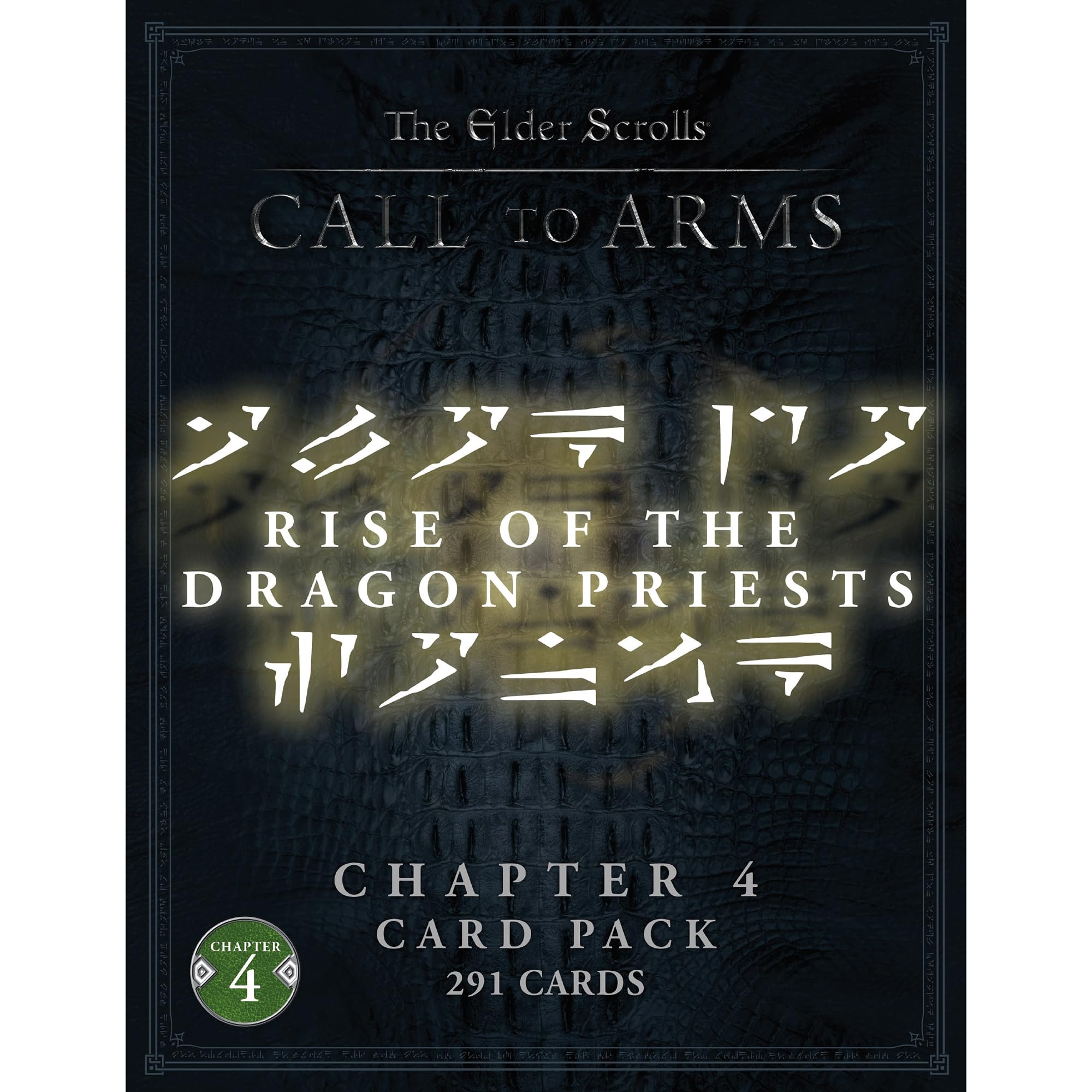 Modiphius Entertainment: The Elder Scrolls: Call to Arms - Paquete de cartas del capítulo 4 - Rise of The Dragon Priests - Juego en miniatura, con licencia oficial
