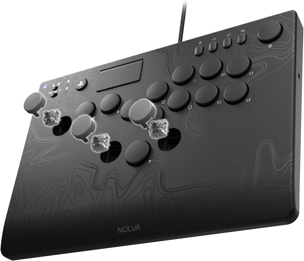 HORI NOLVA Mechanical All-Button Arcade Controller for Playstation 5 consoles and Windows PC