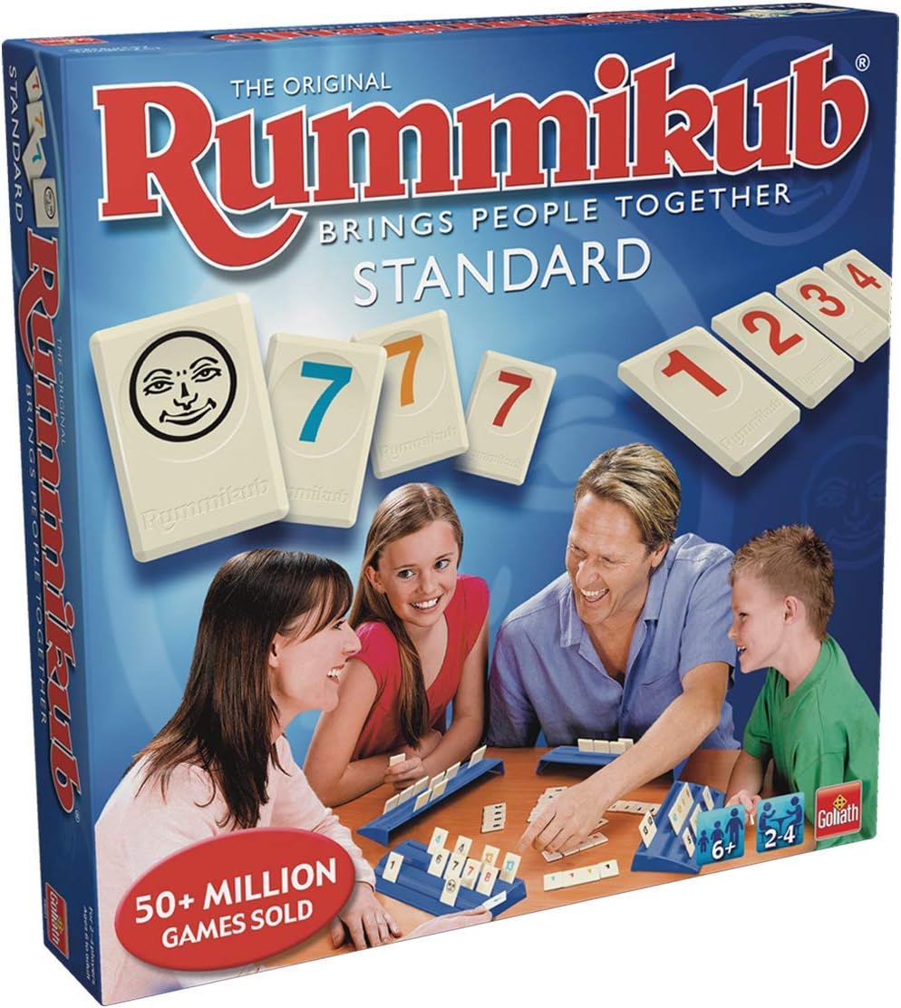 Orginele Rummikub Spel - Standaard Editie Goliath 2-4 Spelers