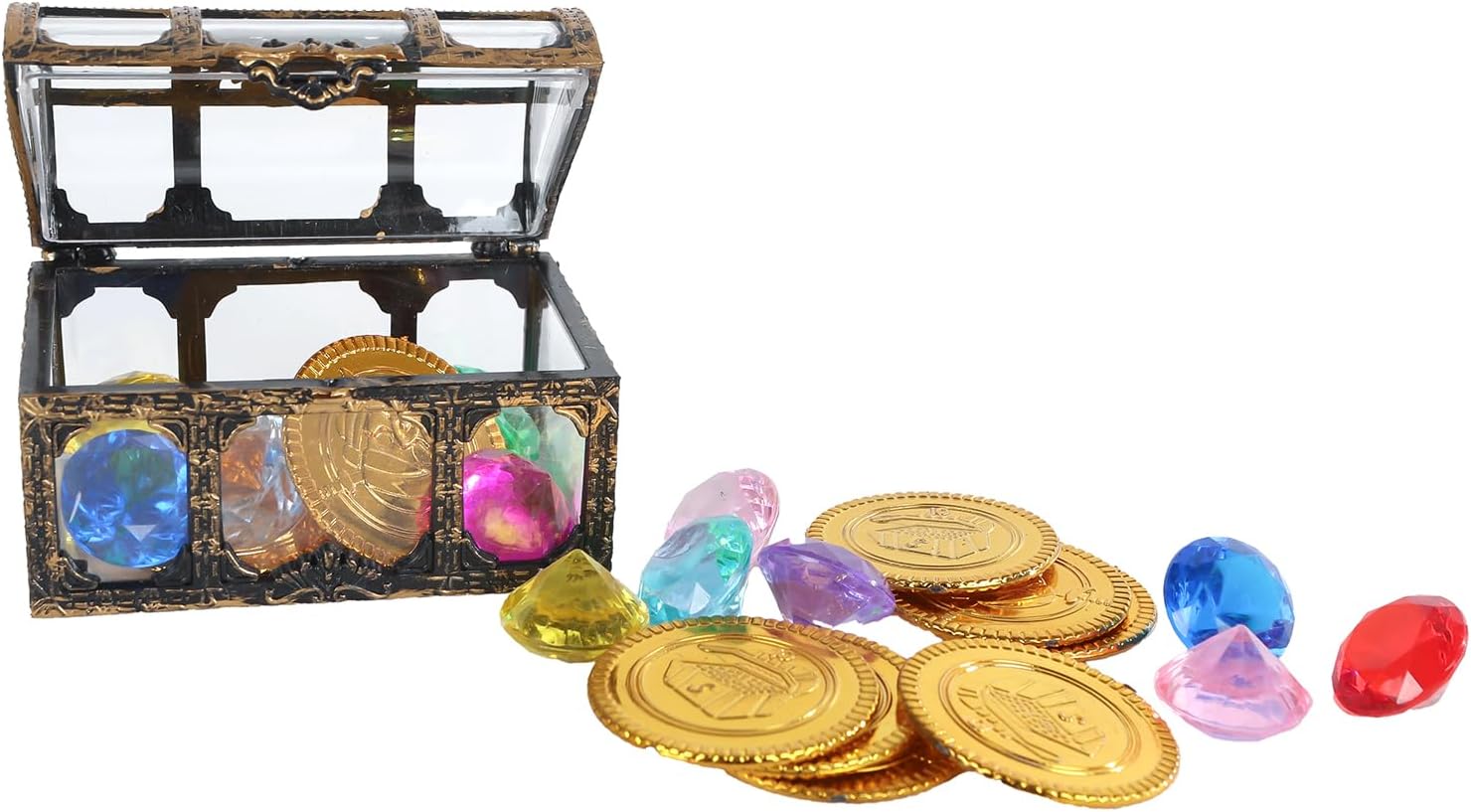 Destination Deep Schatkist met 12 Munten en 12 Diamanten