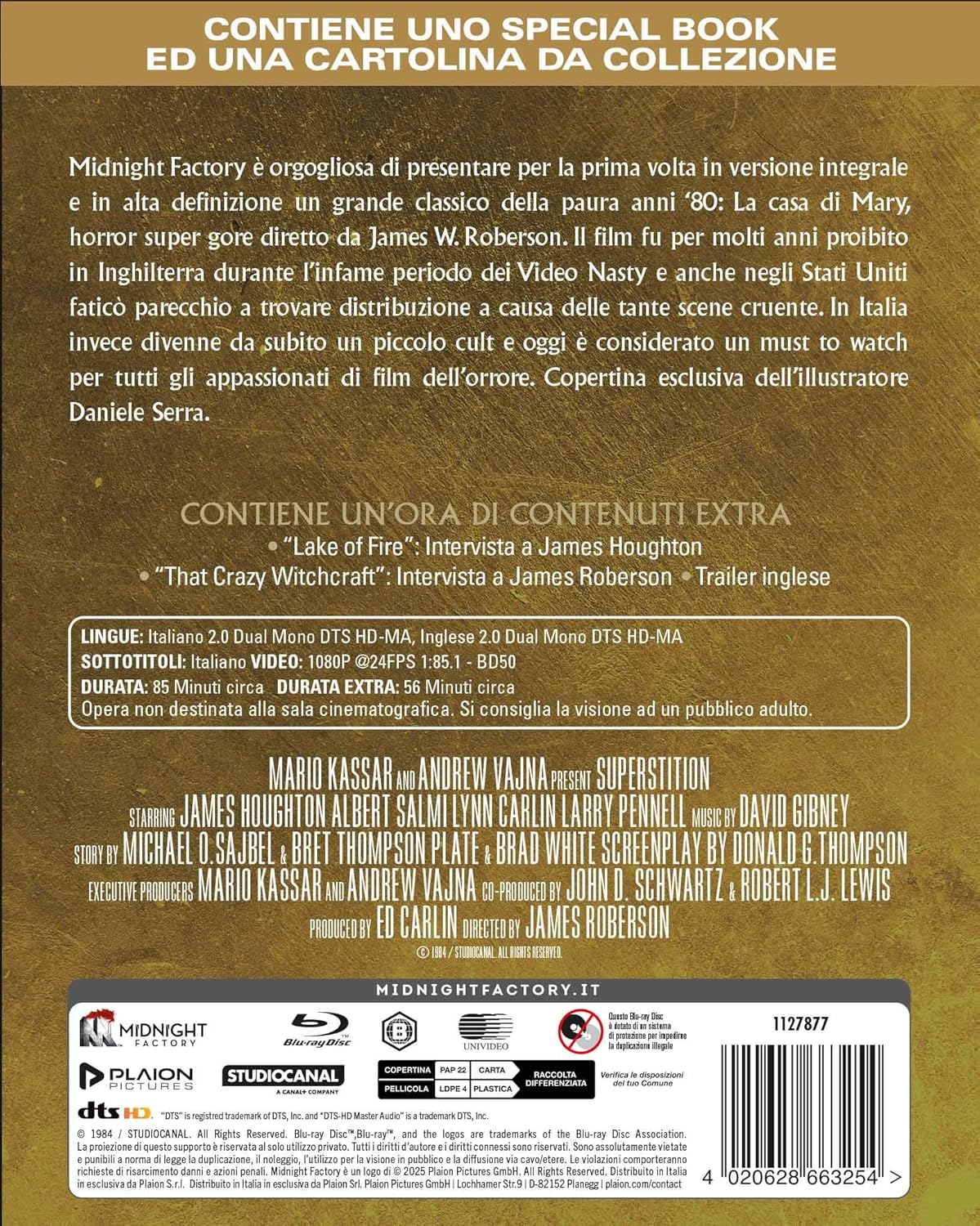 La Casa Di Mary - Superstition (BD