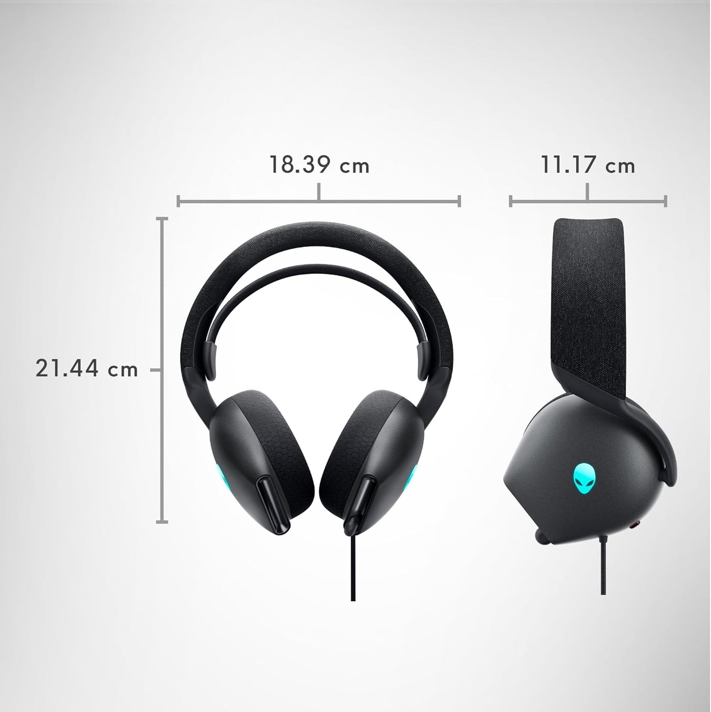 Alienware Wired Gaming Headset - AW520H (Dark Side of the Moon
