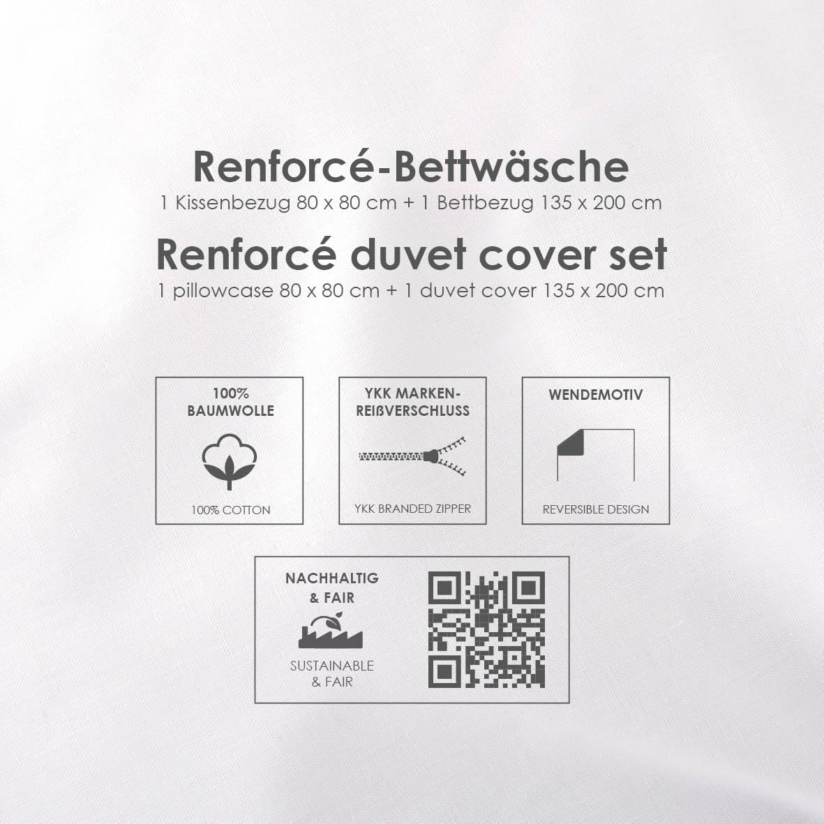 Herding Bettwäsche Hello Kitty, Kopfkissenbezug ca. 80 x 80 cm, Bettbezug ca. 135 x 200 cm, Mit Reißverschluss und Wendemotiv, 100% Baumwolle/Renforcé