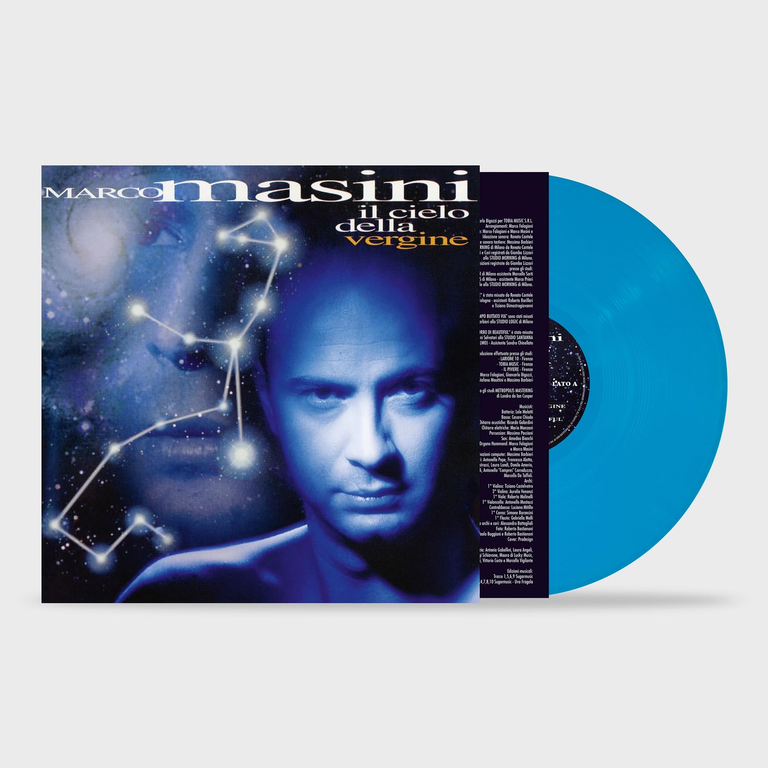 Vinile Marco Masini - Il Cielo Della Vergine (Baby Blue Vinyl