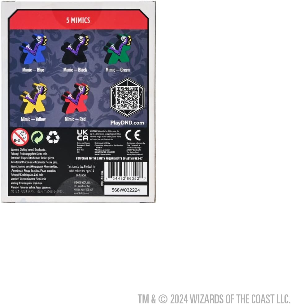 WizKids Dungeons & Dragons Gamelings: Mimic Tokens