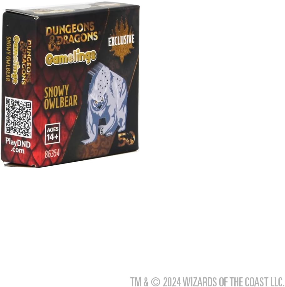 WizKids Dungeons & Dragons Gamelings: Snowy Owlbear