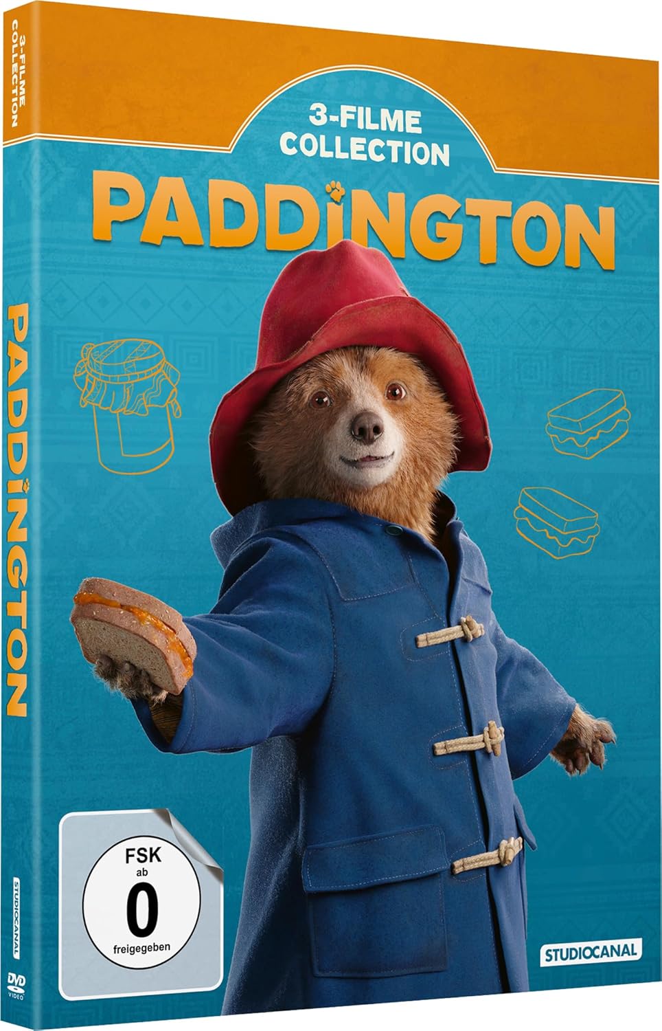 Paddington - 3 Filme Collection (3 DVDs
