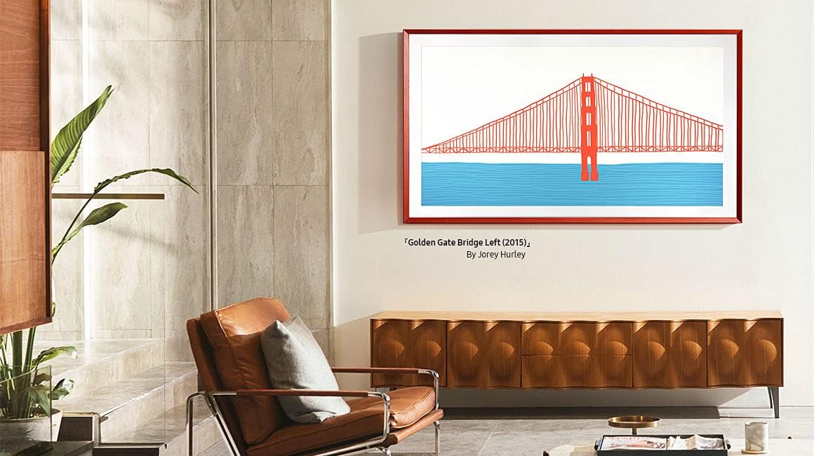 INCHTeak Bezel for Samsung The Frame TV 50 INCH INCH INCH