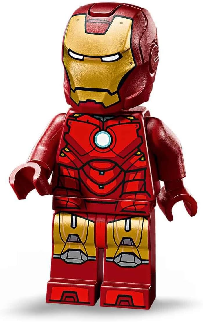 LEGO Marvel Iron Man MK4 Bust - Display Model Building Set for Adults incl. a Tony Stark Minifigure, plus Shoulder Cannons and a Rotating Head - Collectible Avengers Gift for Fans - 76327