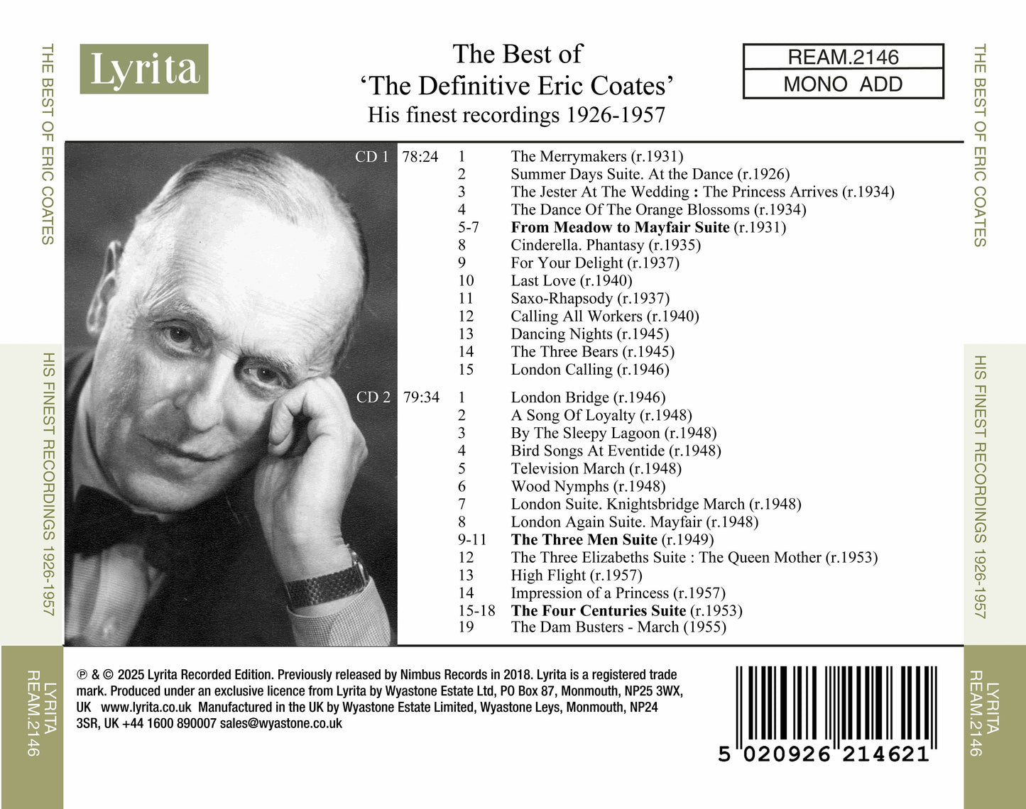 Eric Coates: Coates Conducts Coates