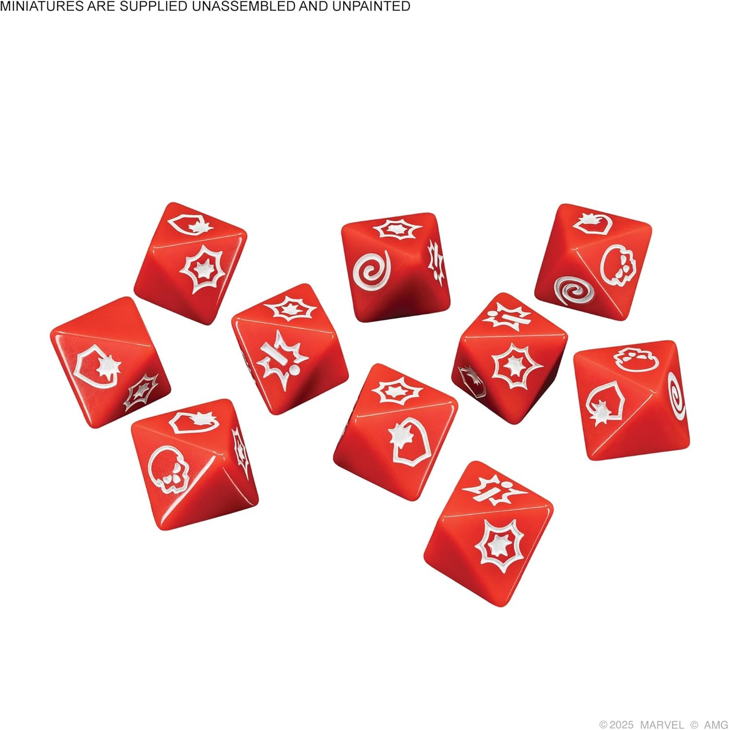Asmodee | Marvel Crisis Protocol: Dice Pack | Tabletop Miniatures Accessory