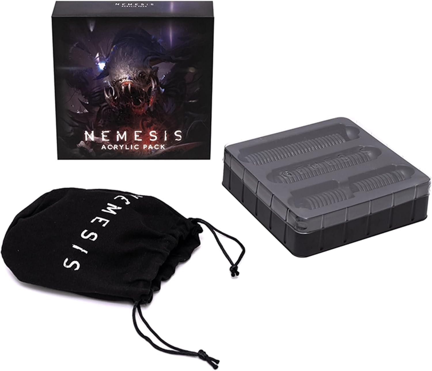 Awaken Realms | Nemesis - Deluxe Acrylic Tokens | Board Game Accessory | Ages 14+