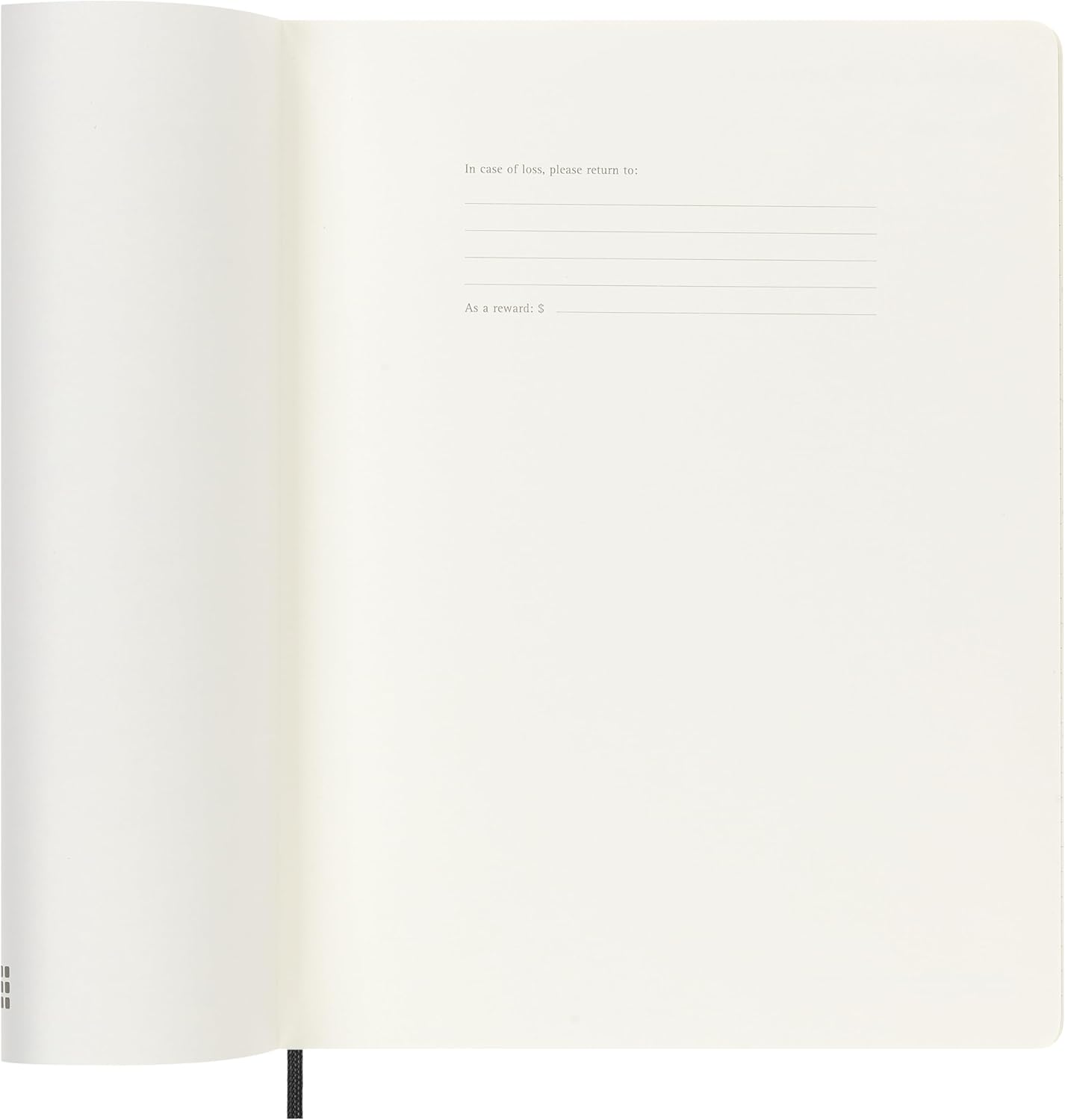 Moleskine Weekly Planner, 2026 Weekly Agenda 12 Months With Space For Notes, With Soft Cover and Elastic Closure, XL Size 19x25, Black Color