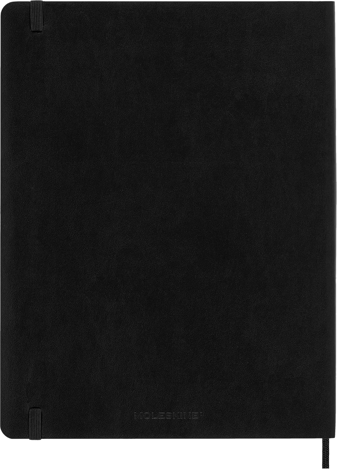 Moleskine Monthly Planner, 2026 12-Month Monthly Agenda, With Soft Cover and Elastic Closure, XL Size 19x25, Black Color