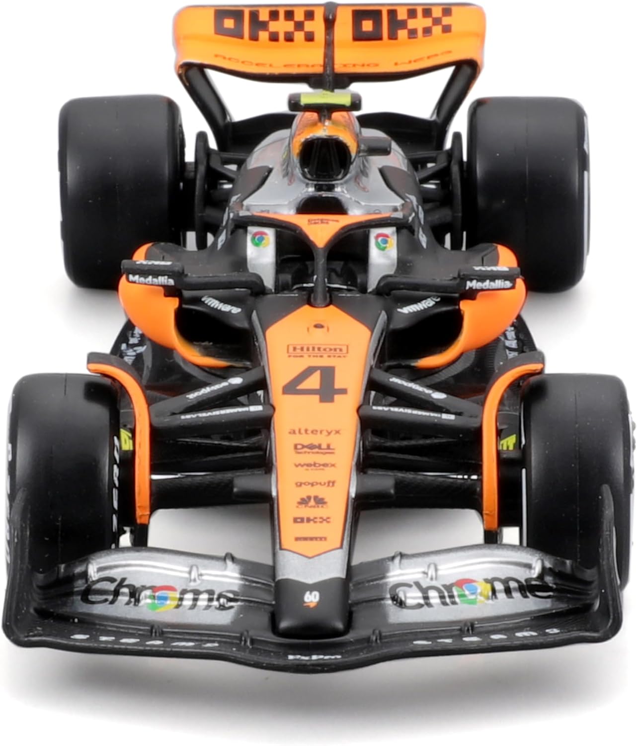 Bburago Formula 1 MCLAREN MCL60 2023 NORRIS 1:43 Scale Die-Cast Collectible Race Car