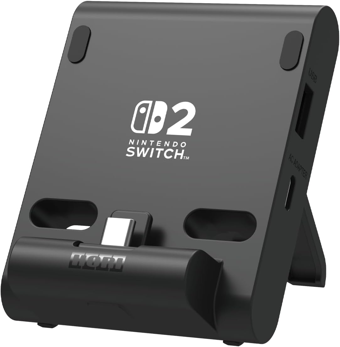 Hori - Dual Usb Playstand For Nintendo Switch 2 - Dark Grey