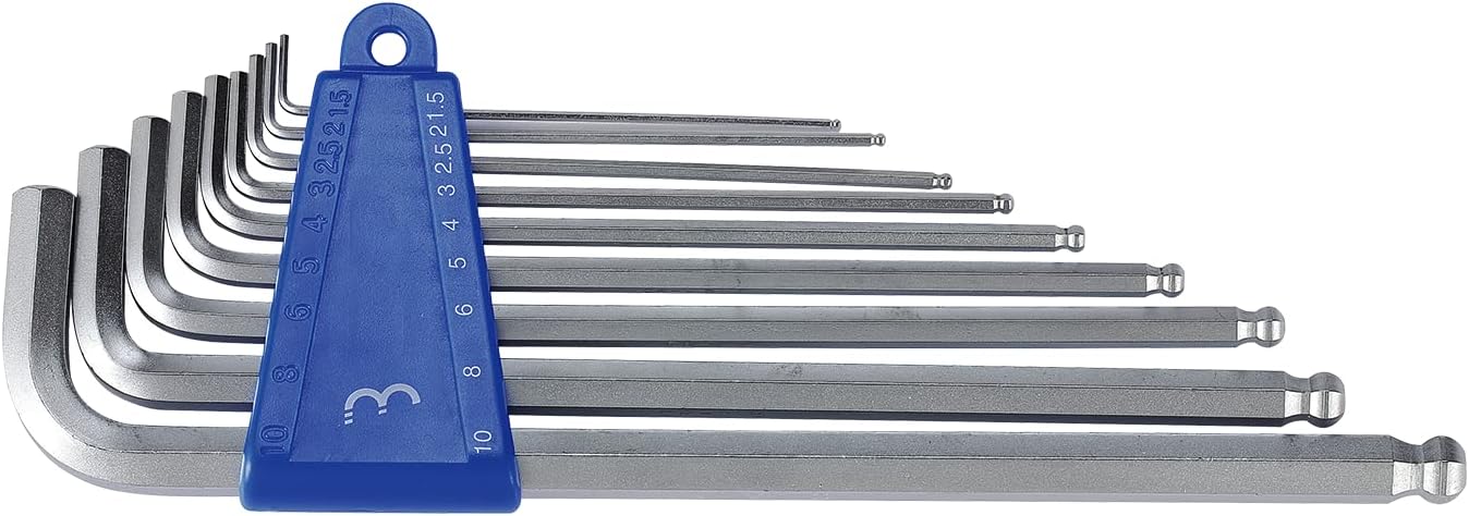 BBB Cycling Hex Set Hex Key Toolset for Bikes, Black