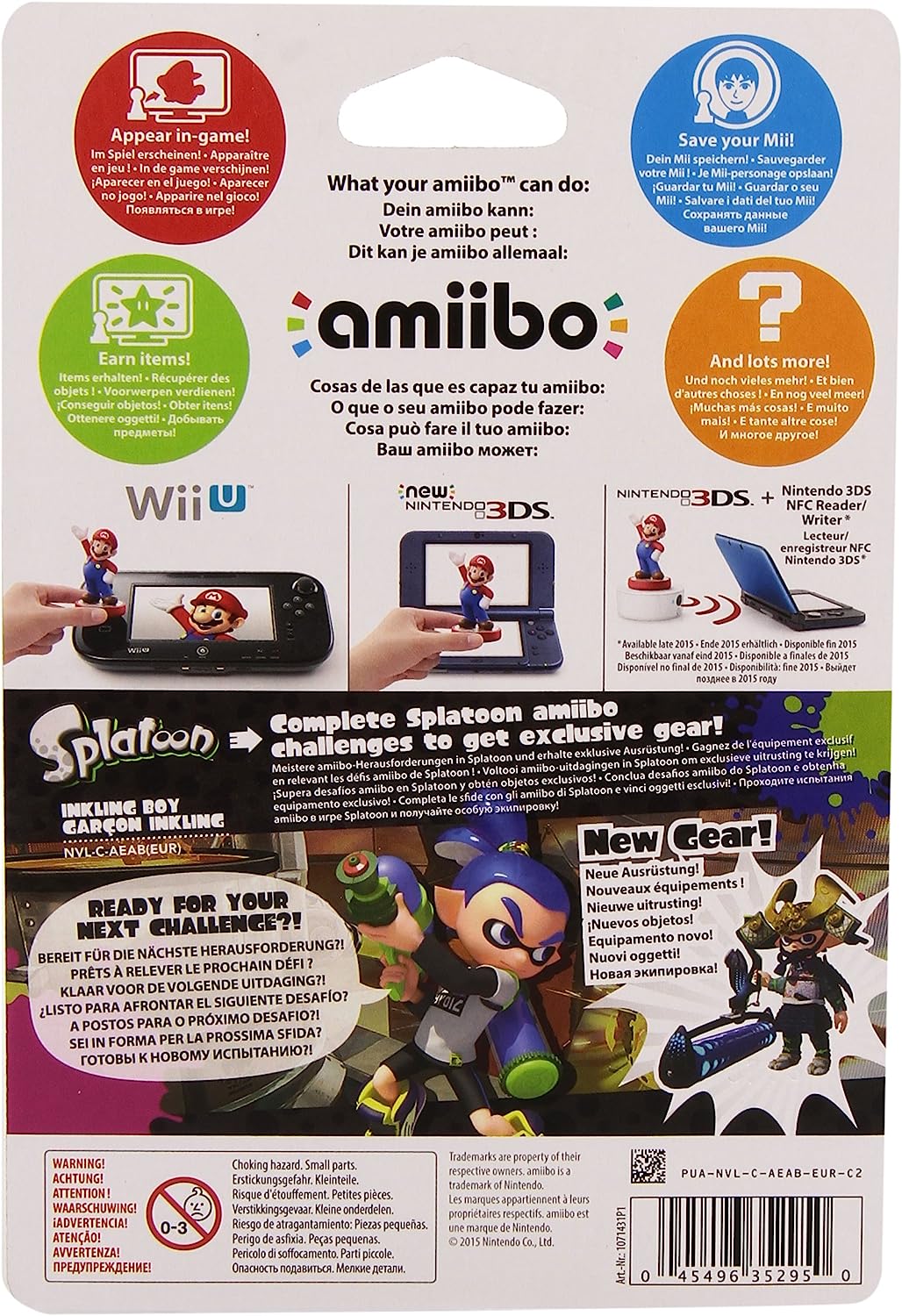 Nintendo Nintendo amiibo Splatoon Inkling-Junge