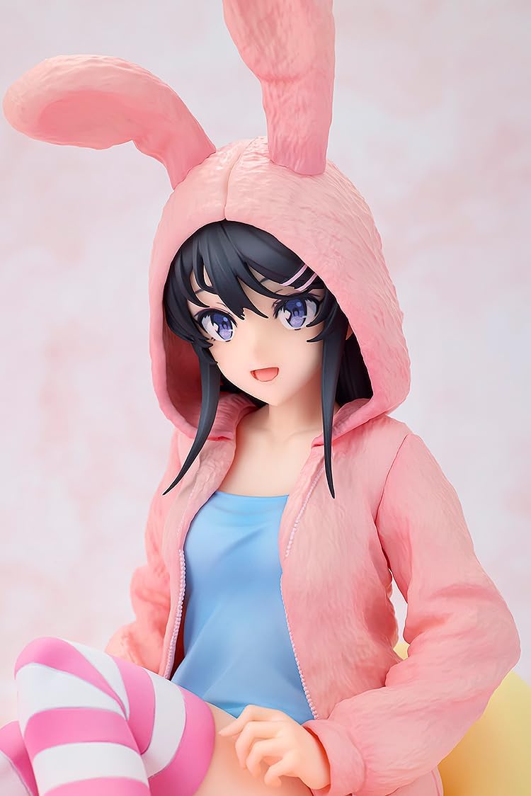 KDcolle Seishun Pig Yaro wa School Bag Girl No Dream of School Bag Girl Mai Sakurajima Food ☆ Rukuku Usami Mimi Ver., 1/7 Scala Plastica Dipinta Figura Completa