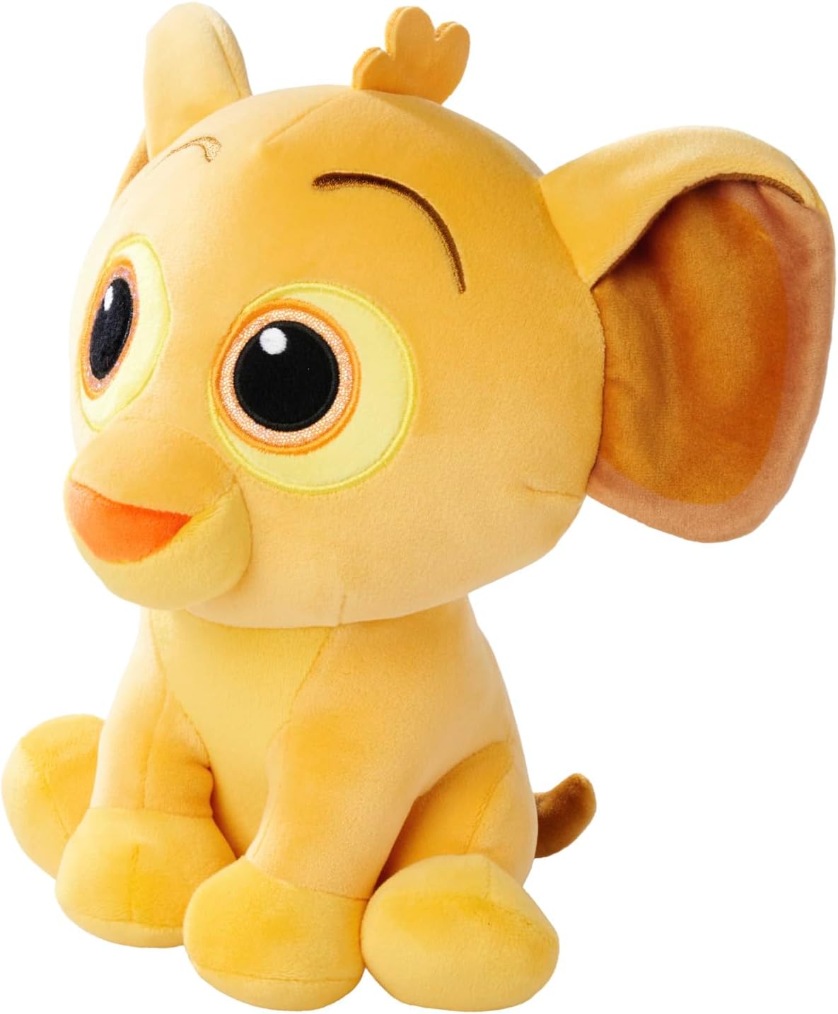 Simba Peluche Disney Doorables, 25 cm con Ojos Brillantes, Pelaje Dorado y Tacto Ultra Suave, Desde los Primeros Meses, Peluche Coleccionable (6315870548