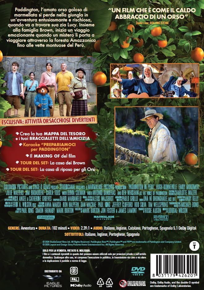 Paddington In Peru' - Dvd