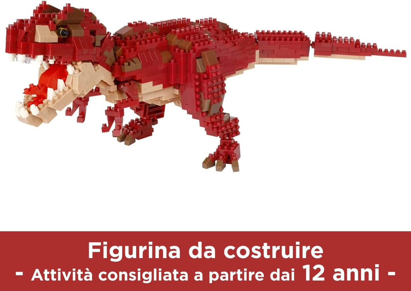 Nanoblock Bouwset T-Rex - 850St.