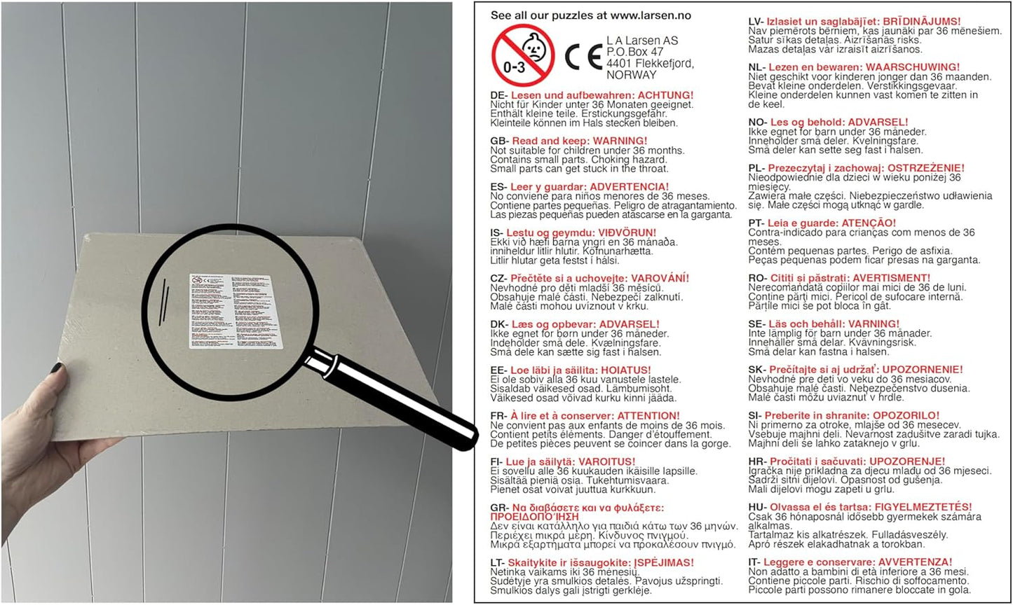 Selecta - Larsen Leren Lezen Woordpuzzel 40st.