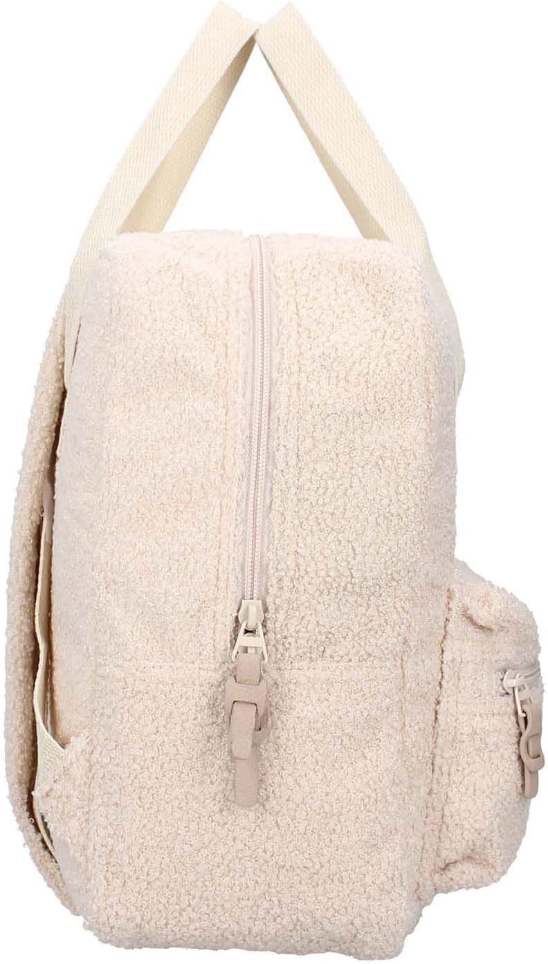 Kidzroom Soft Whispers Children's Rucksack Beige Teddy Fabric
