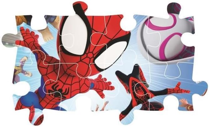 Clementoni - Puzzle Enfant 104 Pièces Spidey and His Amazing Spiderman-Fabriqué en Italie, 23777
