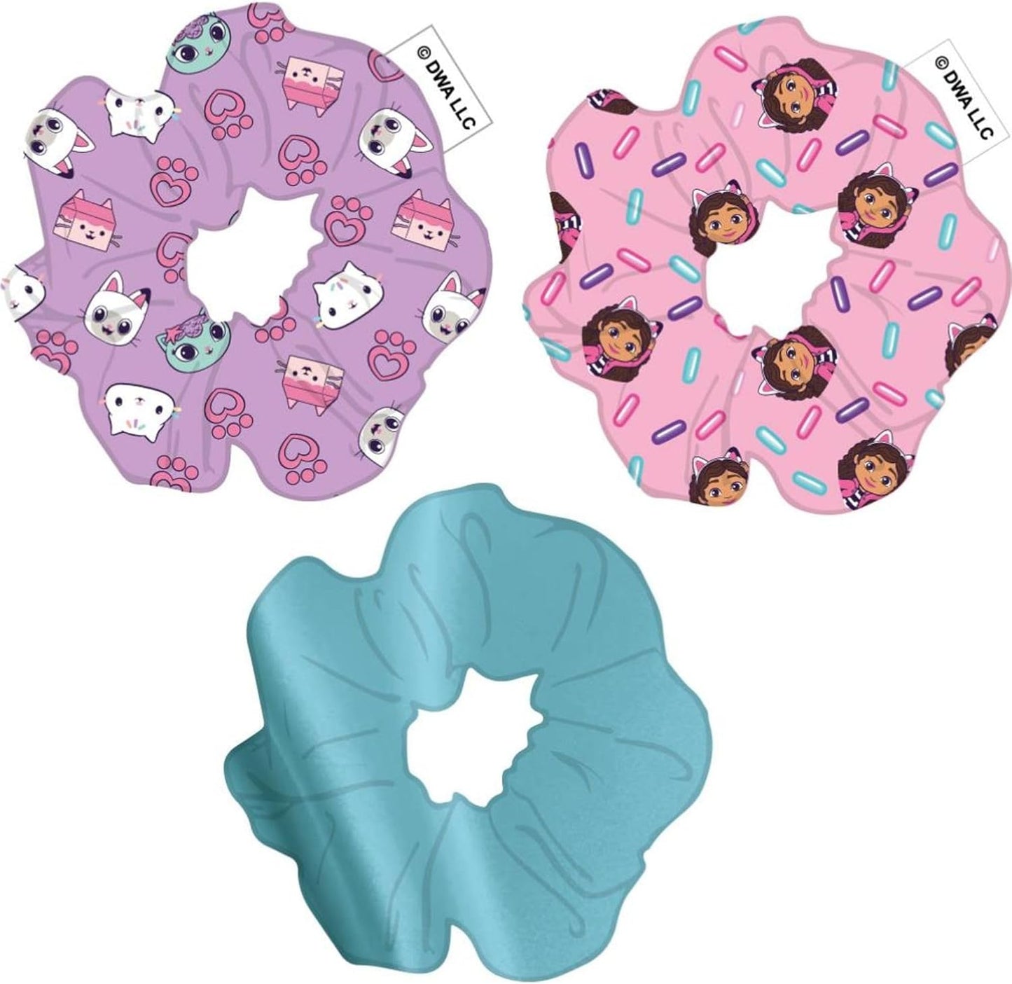 Gabbys Dollhouse - Scrunchies Set