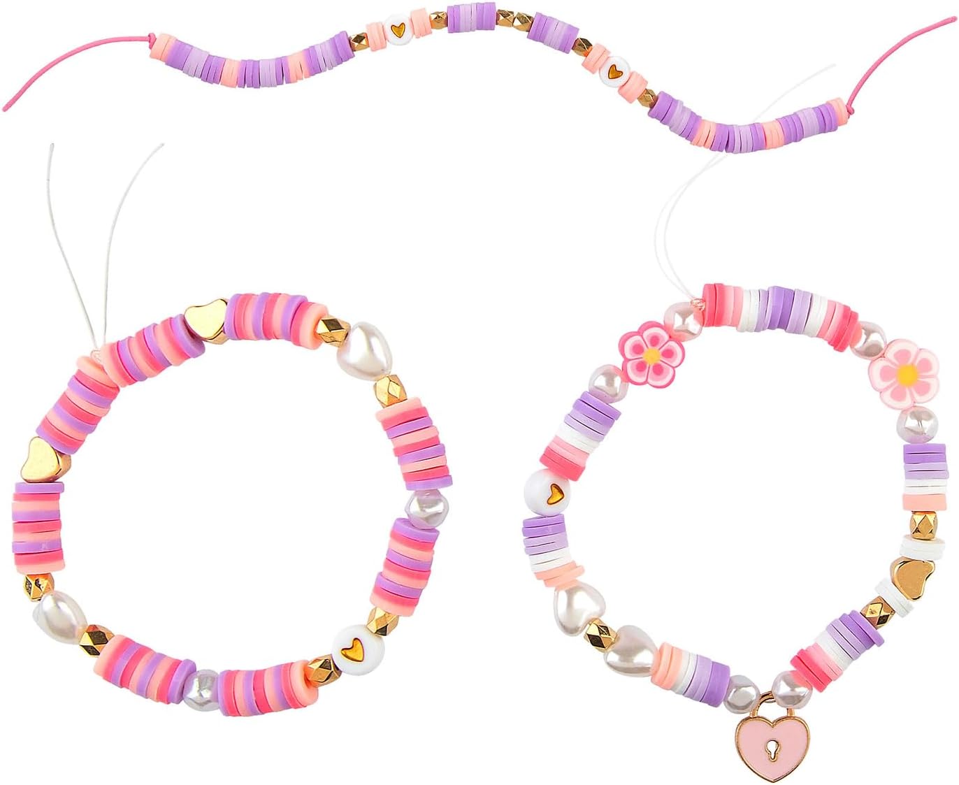 Depesche Miss Melody 13407 DIY kralenset, 12 soorten kralen in verschillende kleuren en vormen, voor het creatief vormgeven van armbanden en kettingen