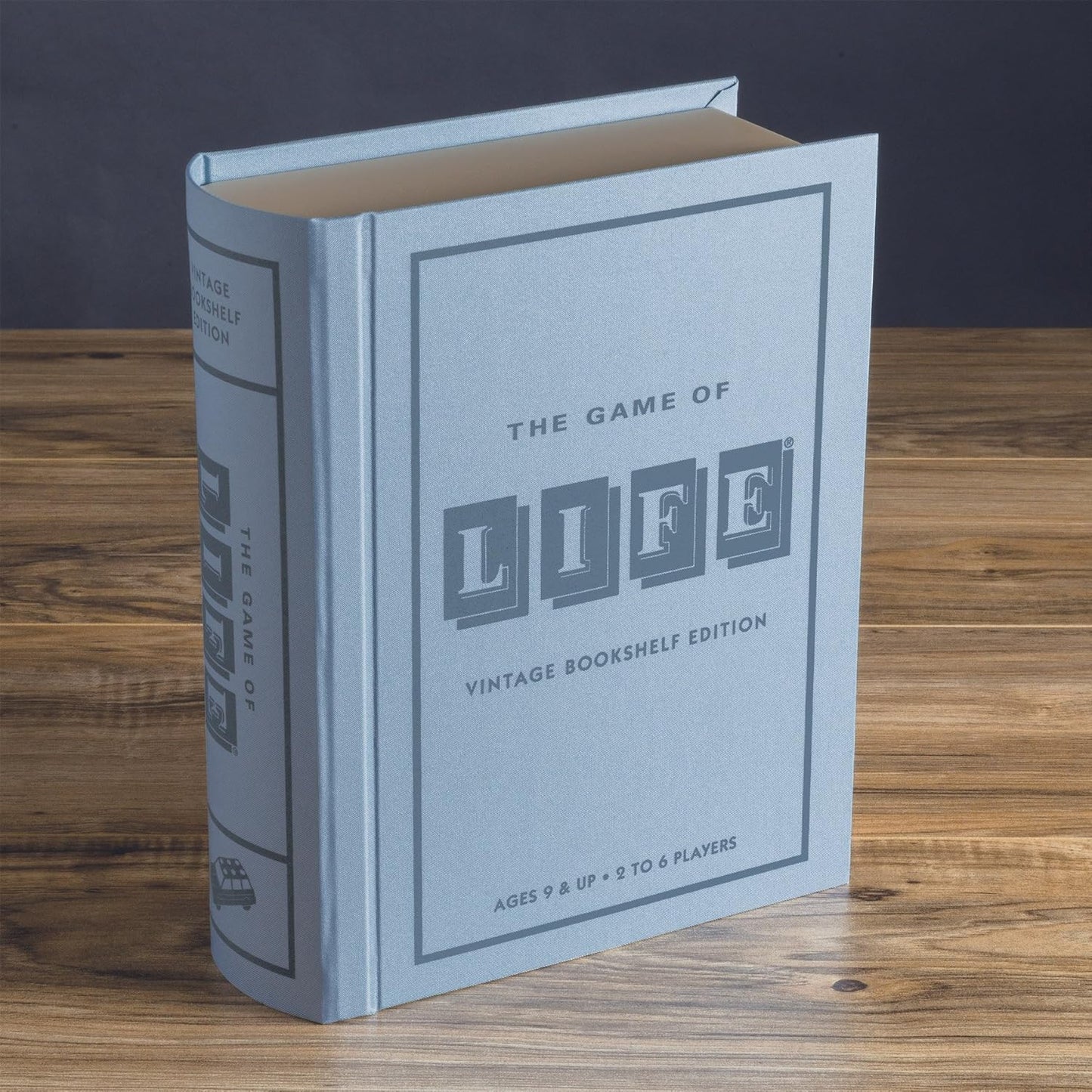 The Game Of Life Vintage Bookshelf Edition Board Game, 2 to 6 Players, Ages 9 and Up