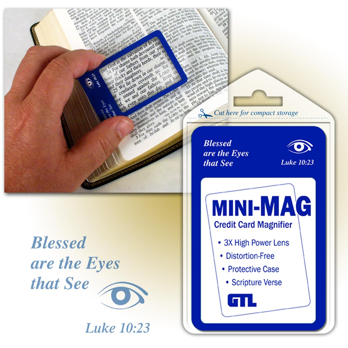 Mini-Mag wallet Magnifier
