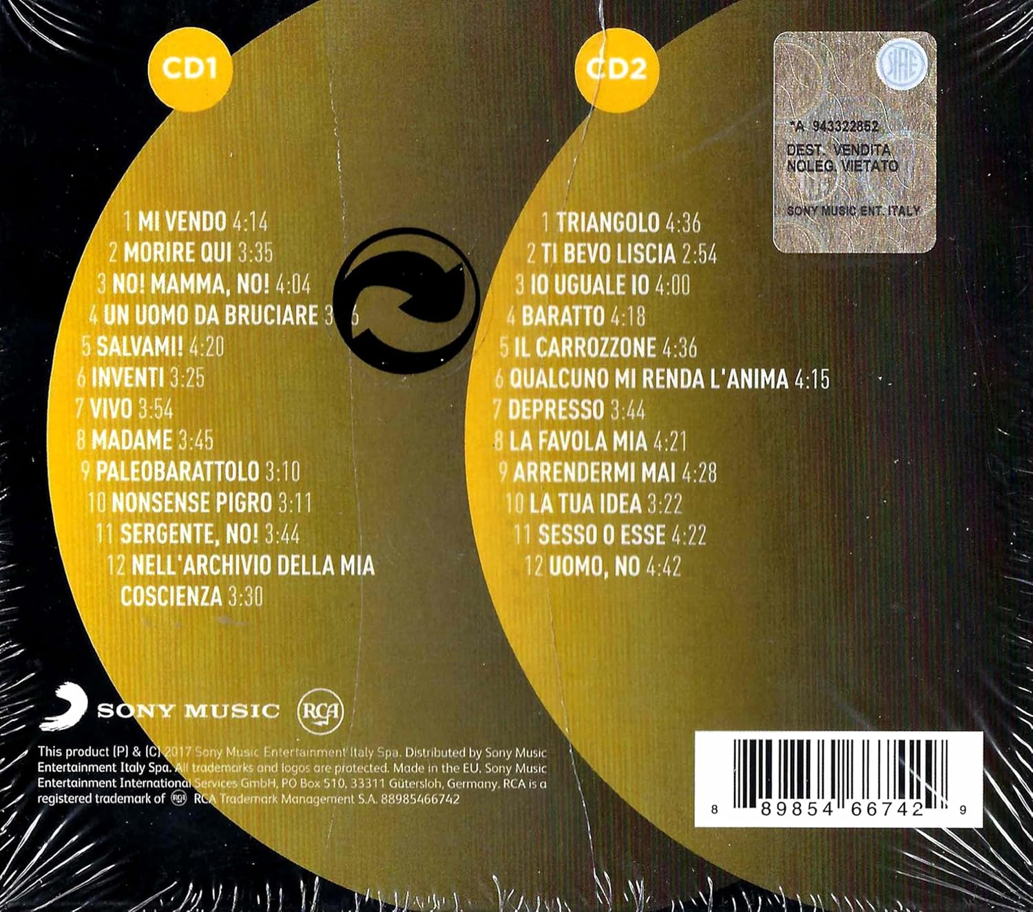 Renato Zero - tutto in