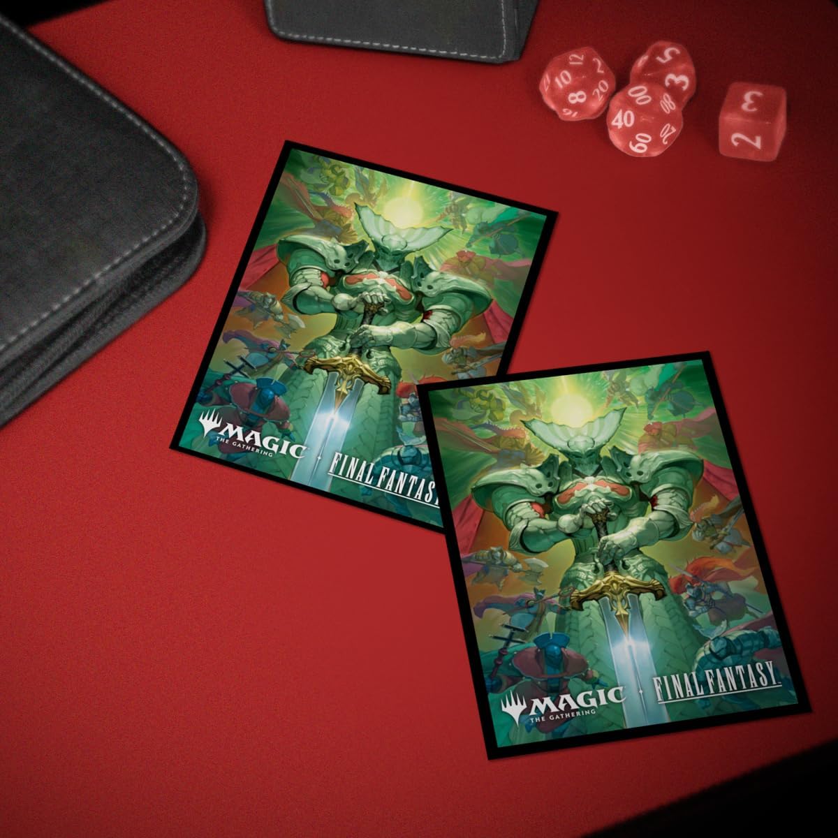 Ultra PRO - Final Fantasy x Universes Beyond Summon Knights of The Round 100ct Deck Protector Sleeves for Magic: The Gathering | Trading Card Accessories, Collectible Games, Final Fantasy Collectibles