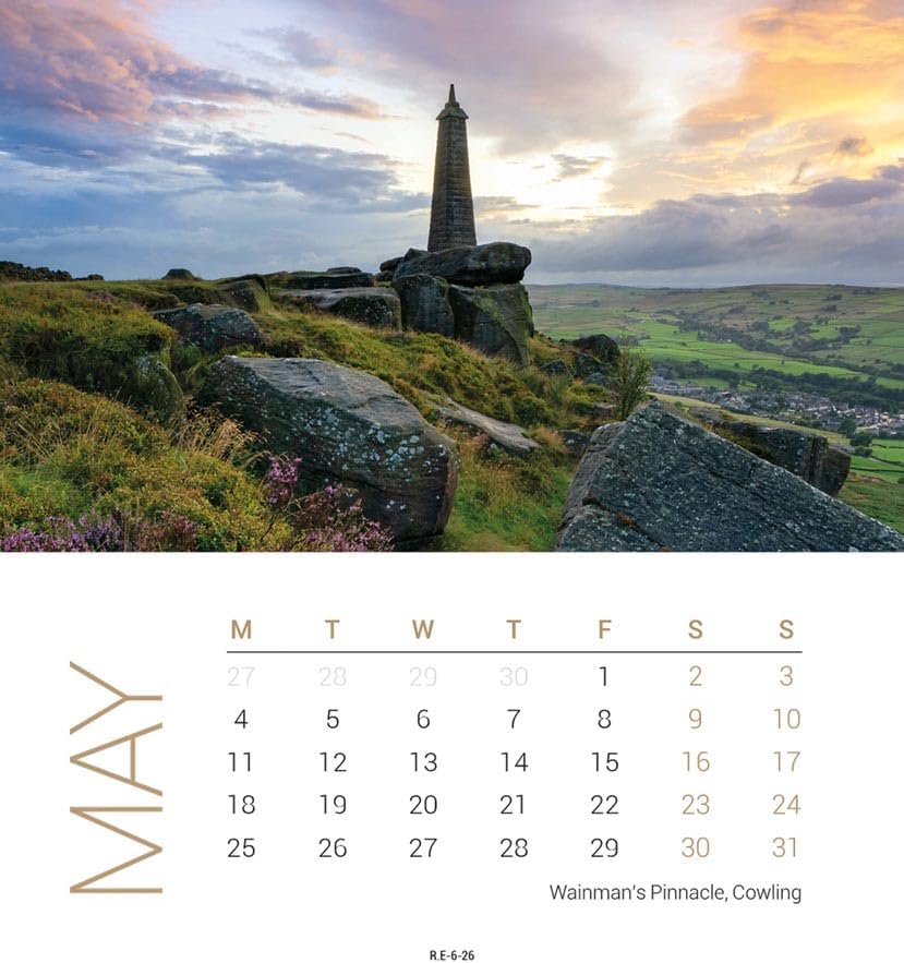 Carousel Worldwide, Yorkshire 2026 Desk Calendar