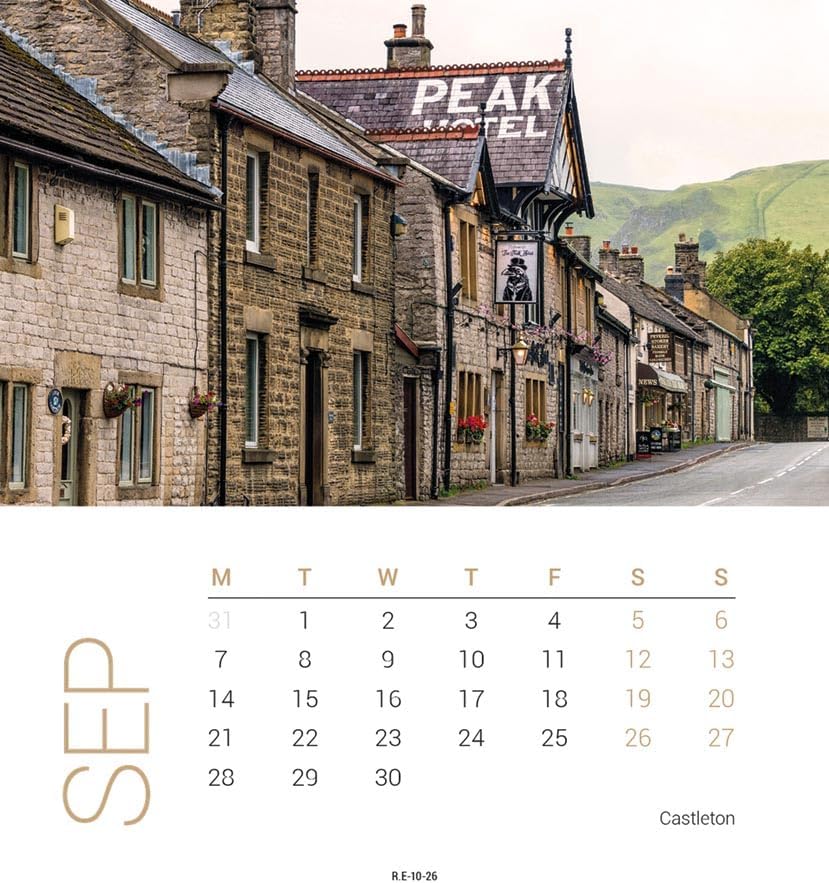 Carousel Worldwide, Peak District 2026 Desk Calendar
