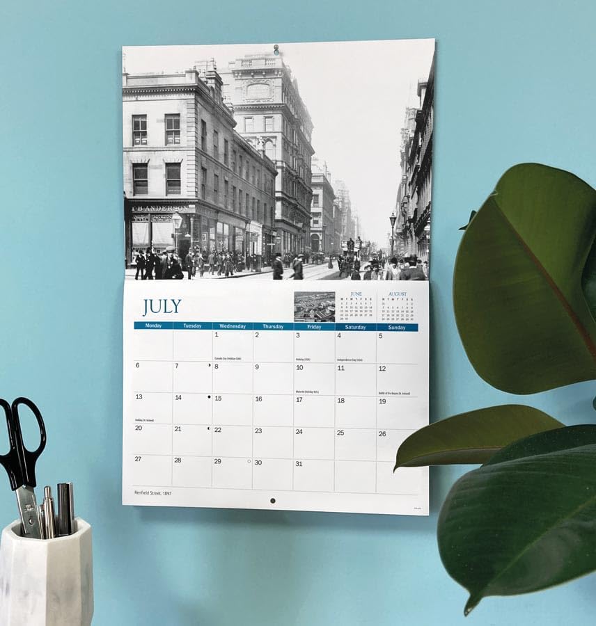 Carousel Worldwide, Glasgow Memories 2026 A4 Wall Calendar