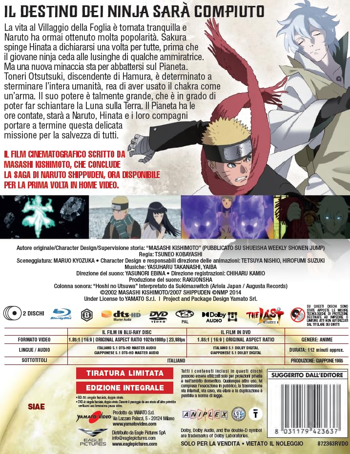 Last (The) - Naruto The Movie (Blu-Ray+Dvd) - (Italian Import)