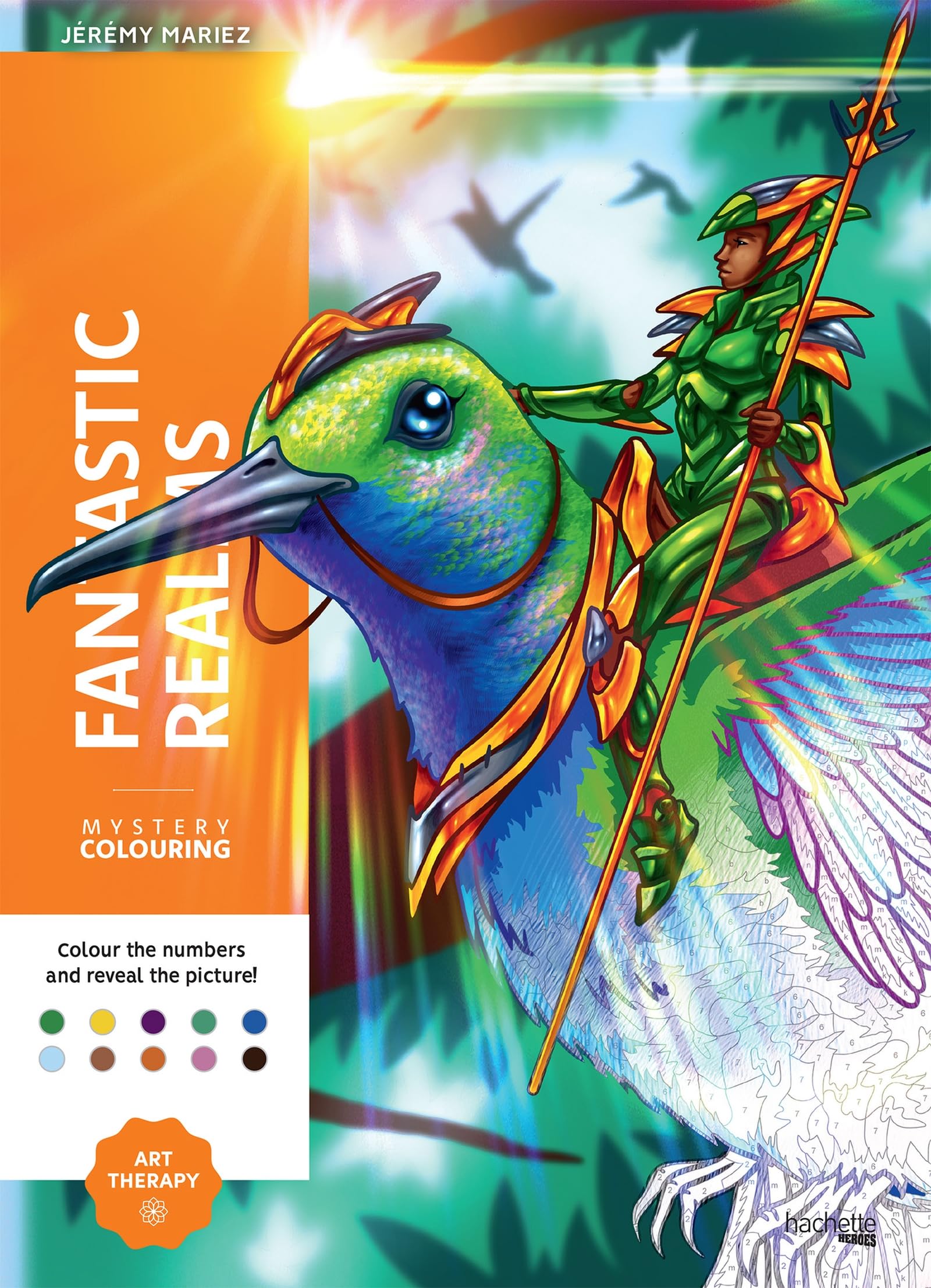 Mystery Colouring - Fantastic Worlds: Reveal iconic Disney characters with colour by number
