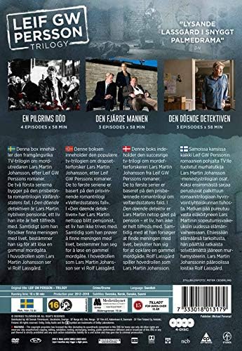 Leif GW Trilogi (En Pilgrims Död - Assassination of Olof Palme, Den Fjärde Mannen, Den Döende Detektiven) (DVD BOX