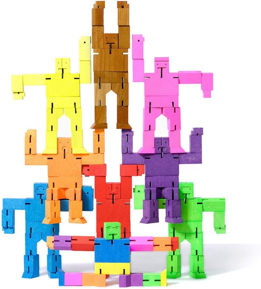 SUCK UK Areaware Multi-Colour Micro Cubebot