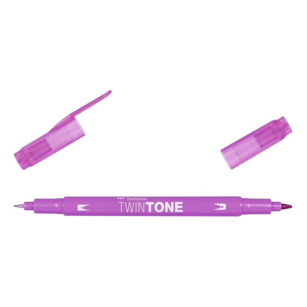 TWINTONE-81 Dual Tip Marker - Raspberry