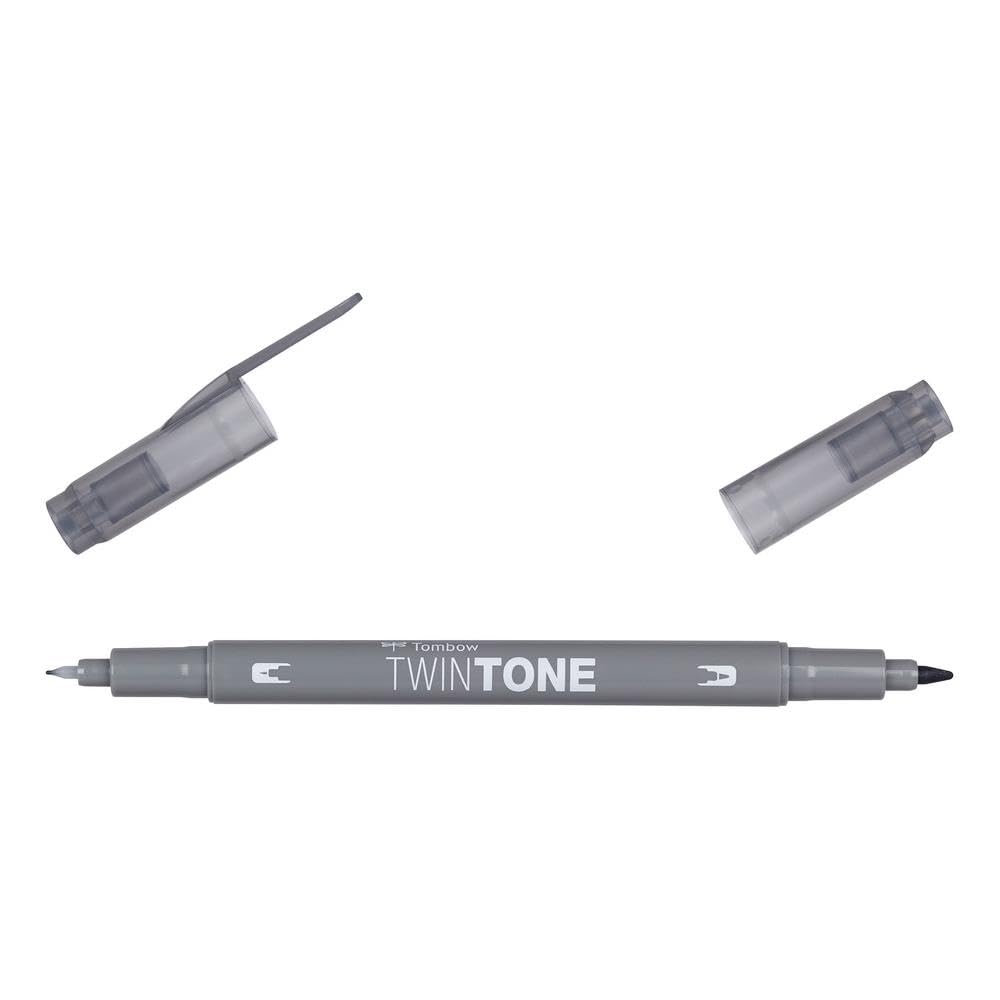 TWINTONE-49 Dual Tip Marker - Grey