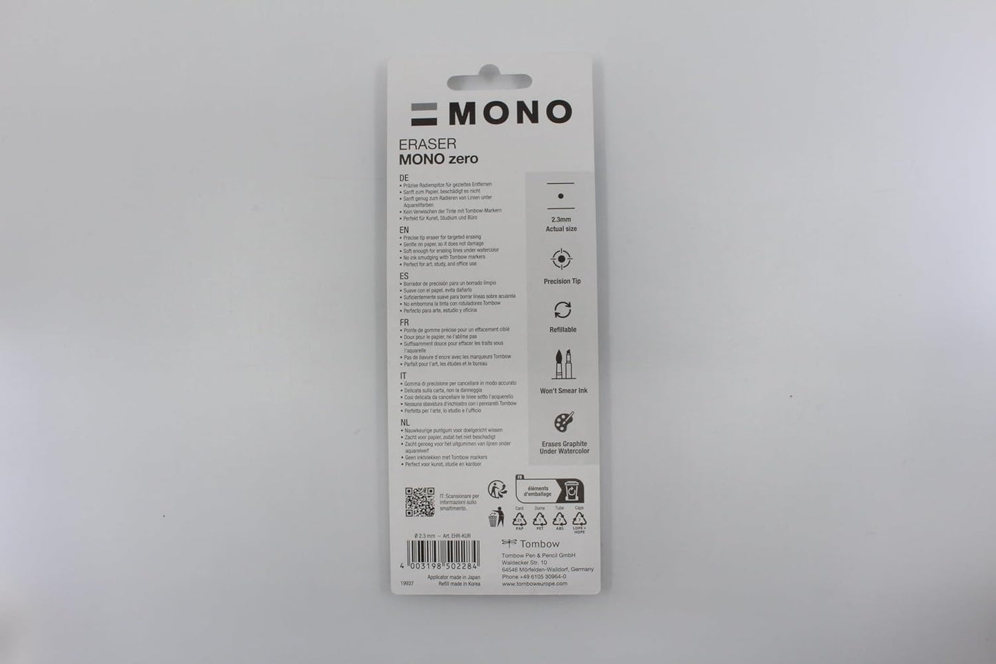 Tombow 2-3 mm Refill Mono Precision Eraser