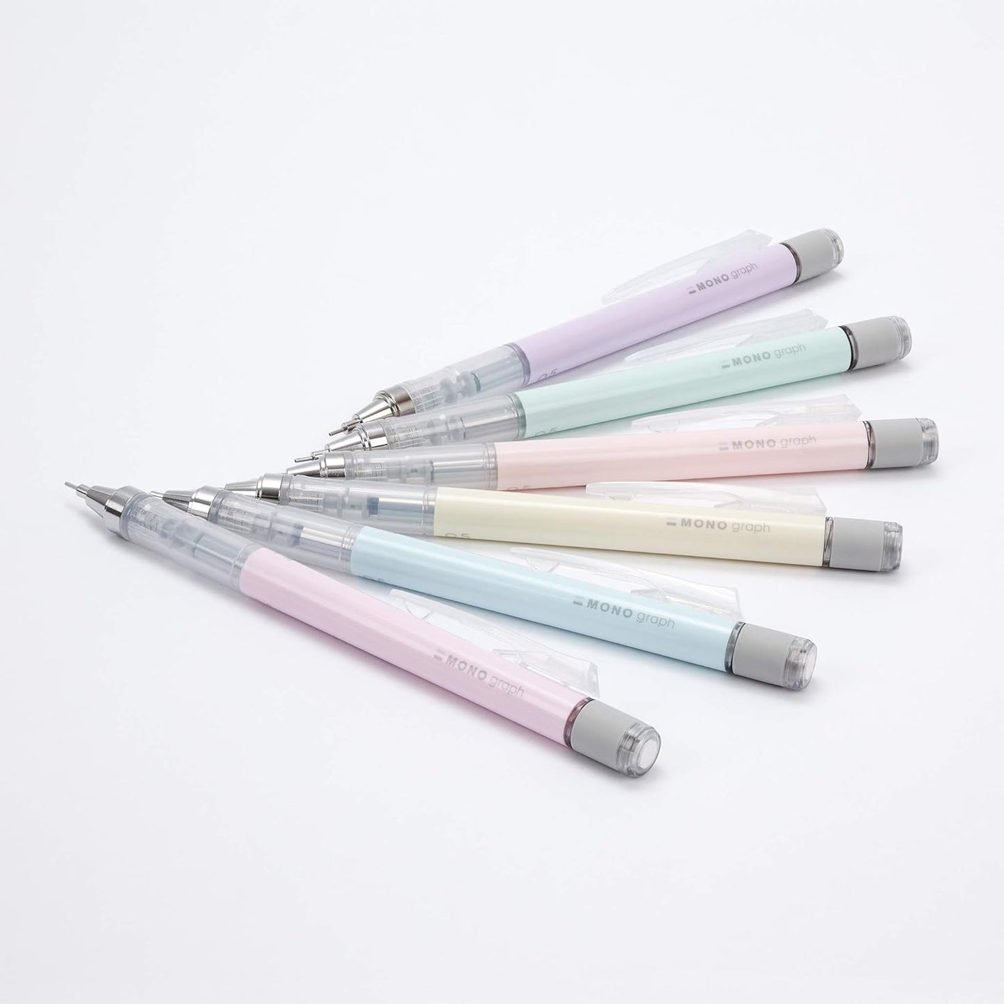 Tombow | MONO GRAPH | Portaminas Profesional 0,5 mm | Ideal para Dibujo y Escritura | Cuerpo Pastel Lavanda