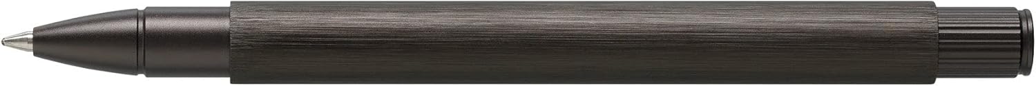 Faber-Castell Neo Slim Aluminium Rollerball Pen - Gun Metal,Black