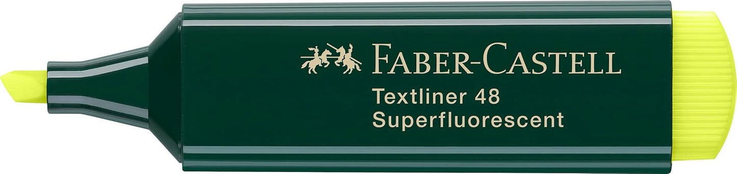 Faber-Castell 48-07 Textliner - Yellow (Pack of 1)