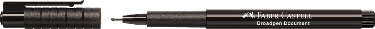 Faber-Castell 1554 Fineliner Broad Pen - Black