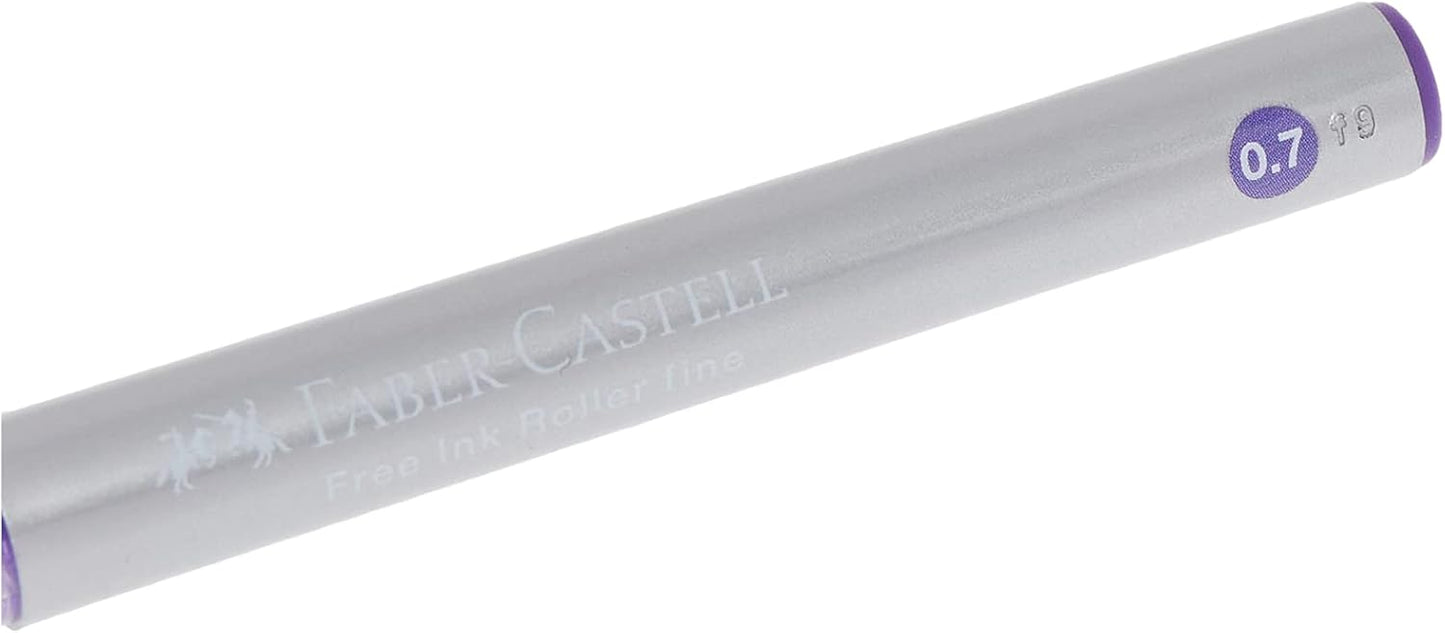Faber-Castell Ink Roller Pen 0.7mm - Violet 348136